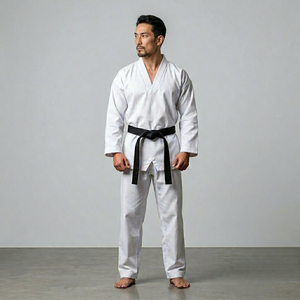 Uniforme de Taekwondo, Diseño Clásico, Dobok de Artes Marciales, Tela de Alta Calidad, Ajuste Cómodo, Ropa de Entrenamiento Resistente para Taekwondo - Product Image 2