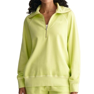 Nouveauté : sweat à capuche pour femme avec demi-fermeture éclair, respirant, confortable, en coton premium lourd, en vente - Product Image 3