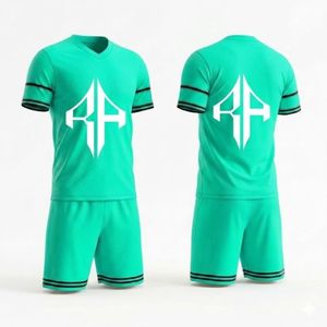 Uniforme de Fútbol Personalizado de Manga Corta para Hombre, 2026, Calidad Premium, Transpirable, Secado Rápido, 100% Poliéster, Logotipo Personalizado, Verano, OEM - Product Image 1