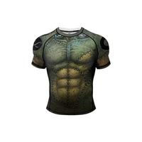 T-shirts décontractés pour hommes en coton 100% de haute qualité, nouveau style 2026, streetwear Y2K, avec lettres crochetées et gaufrées, col en V, coupe classique