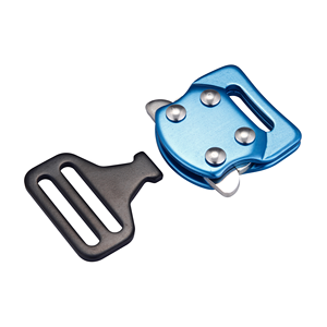 Boucle Cobra légère en aluminium, petite taille, résistance à la traction de 300 kg, pour ceinture de cargaison industrielle - Product Image 1