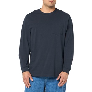 Camiseta Básica de Manga Larga para Hombre de Alta Calidad, Cuello Redondo, Estilo Ajustado, Algodón Elástico, Suave y Transpirable, Informal - Product Image 5