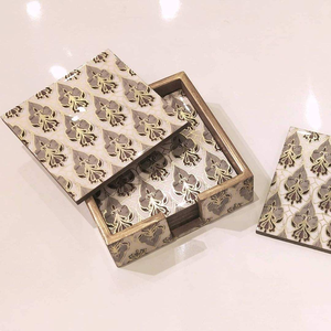 Custom Printed MDF <b>Coasters</b> Decorative Drink <b>Coaster</b> <b>Set</b> - Product Image 1