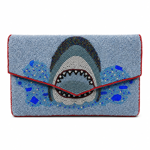 Pochette de Soirée de Luxe Faite Main en Verre Perlé Brodé Style Côtier, Haute Qualité, Designer, Boutique, OEM ODM - Product Image 4
