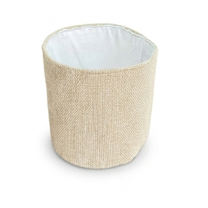 MA55 Mini Round Cotton Linen Storage <b>Basket</b> Desktop Organizer for <b>Small</b> Items Cosmetics Jewelry Office Supplies - Product Image 5