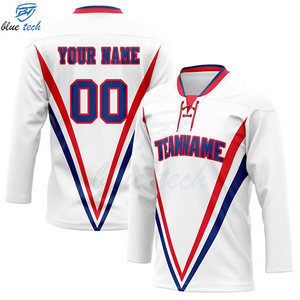 Premium Quality Custom Ice Hockey Jersey Sublimation Hockey Shirt for Professional Players Custom Logo Ice Hockey Jersey - Product Image 5
