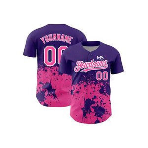 Sports Training Athletic Baseball Jersey Durable Baseball Jersey Soft Fabric With Comfortable Design - Product Image 5