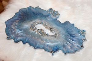 Decorative Resin <b>Vanity</b> <b>Tray</b> for Bathroom and Coffee Table - Product Image 6