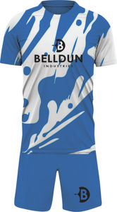 Ensemble de maillots de sport classiques verts pour hommes, 100% polyester, nouvelle arrivée, uniformes de football, logo personnalisé, sublimation - Product Image 2