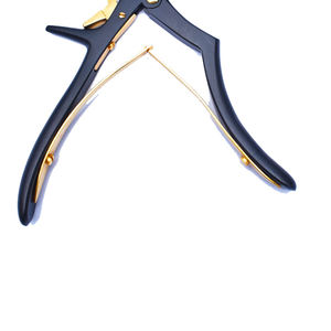 Rongeur Kerrison en acier de haute qualité, noir, 45 degrés vers l'avant, 5 mm x 22 cm, certifié CE, instruments chirurgicaux orthopédiques - Product Image 2