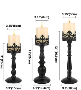 Bougeoir en bois de bonne qualité fait à la main décorations de noël pour l'éclairage de la maison ambiante chambre à coucher décor de table de l'inde - Product Image 2