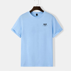 T-shirt pour homme 2026, nouveau style, logo personnalisé imprimé, 100% coton, coupe ample légère, tissu doux, fabriqué au Pakistan - Product Image 1
