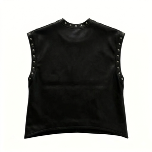 Camiseta sin mangas Glory Custom Black DTG con estampado gráfico, 100% algodón, tela suave y transpirable, manga corta, para un uso cómodo unisex. - Product Image 2