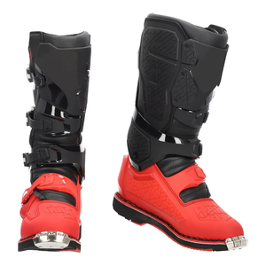 Chaussures de moto personnalisées avec votre propre logo, matière de qualité, logo sur mesure, chaussures de moto pour hommes, matière solide. - Product Image 5