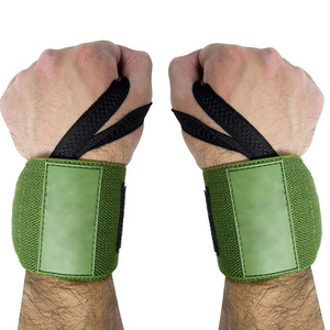 Durable Elastic Weightlifting Wrist Wraps for Strength Training Powerlifting Professional Gym Support Gear <b>Tool</b> - Product Image 2