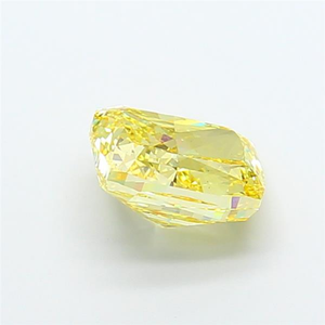 Diamante Amarillo Sintético Suelto Certificado por IGI, 3.51 Quilates, Corte Cojín, Amarillo Intenso, Diamante Cultivado en Laboratorio, VS1 Excelente - Product Image 3