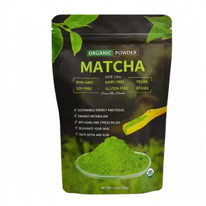 Té Verde Matcha Orgánico en Polvo a Granel 200g Sin GMO Vegano Sin Gluten Antioxidante Venta al por Mayor - Product Image 2