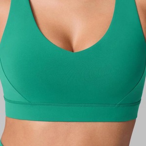 Hot Discount Seamless Backless Bra and High Waist Running Shorts 2 Pieces Women's Gym Yoga Sports Bra - Product Image 4