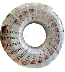 Manguera de jardín ligera personalizada de PVC verde reforzada con fibra, material plástico trenzado, tubería doméstica para agua - Product Image 6