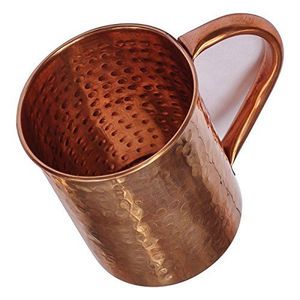 Mugs en cuivre haut de gamme de qualité commerciale avec poignée unique en vente - Product Image 3