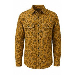Vêtements de travail ignifuges NFPA70E Arc Flash ATPV 8Cal 100% coton à manches longues, chemise résistante au feu Proban FR - Product Image 2