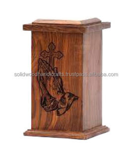 Caja de urna de madera hecha a mano para cenizas humanas, urnas de cremación funeraria para hombres y mujeres, urnas de alta calidad - Product Image 3