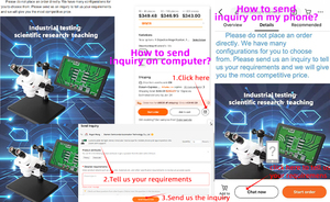 Soporte para Microscopio Usado <span class=keywords><strong>de</strong></span> <span class=keywords><strong>Segunda</strong></span> <span class=keywords><strong>Mano</strong></span> con Enfoque Automático, Base Grande, Kit <span class=keywords><strong>de</strong></span> Fuente <span class=keywords><strong>de</strong></span> Luz Opcional, Compatible con Pantalla Externa, Modelo A4 Personalizado - Product Image 2