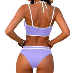 Conjunto de Bikini Personalizado para Mujer de Solid Traders, Material de Nailon y Algodón, Transpirable, de Secado Rápido, Ecológico, Diseño Sexy - Product Image 6