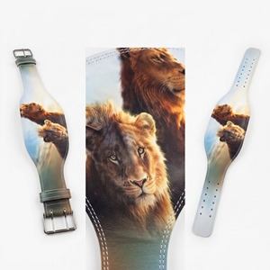 Ceinture de musculation en cuir unisexe pour haltérophilie et entraînement, avec support lombaire, style Anime, vente en gros - Product Image 1