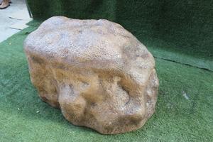 KNT Large Unique Rock Decorative <b>Artificial</b> <b>Stone</b> FRP Fiberglass Lightweight Durable Unbreakable Modern Design Planter Pot Vase - Product Image 2