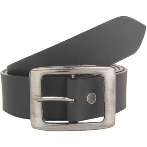 Cinturón de Cuero Vacuno Casual para Hombre de la Mejor Calidad, Hebilla de Acero (Diseño de Letras), Alta Resistencia, Duradero y a la Moda - Product Image 2