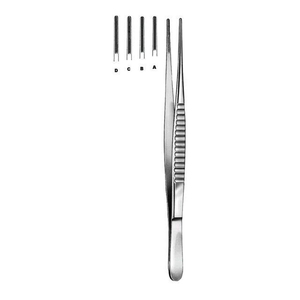 Pinzas Quirúrgicas para Pulgar de Punta Fina de Acero Inoxidable, Instrumento Médico Hospitalario, Aplicaciones: Pinzas para Pulgar - Product Image 3