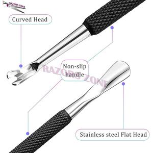 Gran oferta, removedor de cutículas para decoración de uñas de alta calidad, removedor de pedicura, empujador de cutículas, cuchara, limpiador de uñas, herramienta de limpieza de uñas - Product Image 6