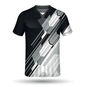 Camiseta Deportiva Personalizada con Sublimación, 100% Poliéster, Blanca, Lisa, de Secado Rápido, Alta Calidad y Cómoda para Hombre - Product Image 1