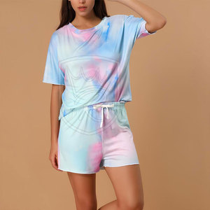 Conjunto Minimalista de Dos Piezas en Algodón 100% Sólido, Shorts de Tela Suave y Elástica, Transpirable, Ecológico, para Uso Diario Informal - Product Image 4