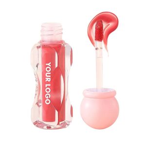 Wholesale Long Lasting Liquid Mineral <b>Mirror</b> Glow <b>Crystal</b> Lip Glam Tint Non Sticky Custom Lip Gloss <b>with</b> logo - Product Image 2