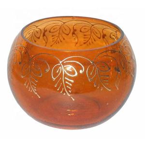 Wholesale High Quality Glass <b>Candle</b> Votive Premium Indian Manufacturer's Latest Design for Christmas Top Standard Christmas - Product Image 5