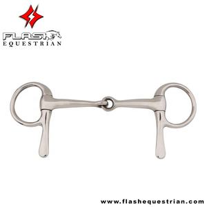 Broca curvada de serpiente para conducción o entrenamiento, hecha a medida, mitad mejilla, broca de plata alemana - Product Image 4