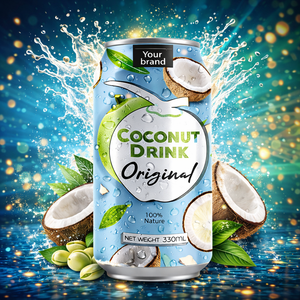 Bebida de Jugo de Frutas y Verduras de Origen Vietnamita, Certificada ISO HACCP Premium, 330 ml, Agua de Coco Enlatada OEM – Tan Do Beverage Company - Product Image 6