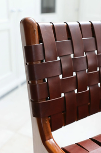 เก้าอี้บาร์ดีไซน์ทันสมัย คุณภาพดี ทำจากไม้สักธรรมชาติ พร้อมเบาะรองนั่ง เหมาะสำหรับบีชคลับ คาเฟ่ โรงแรม และลานบ้าน - Product Image 3