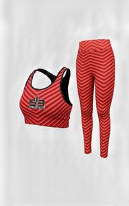 Ensemble de yoga pour femmes, meilleure qualité, texture unie, impression numérique, 2 pièces, respirant, taille haute - Product Image 2