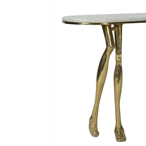 Modern Brass <b>Console</b> <b>Table</b> with Marble Top Contemporary Living Room Furniture Handmade Entryway Decorative Side <b>Table</b> - Product Image 3