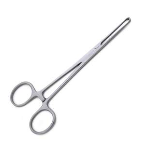 Pinzas Allis OEM Curvas Izquierdas con Mordazas Anchas, Eje con Trinquete, Acero Inoxidable, Longitud 13.5" (34cm), Modelo Dentavex DC-S-9, Cirugía General - Product Image 6