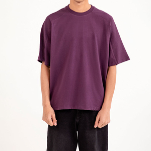 Ropa para Hombre, Fabricante de Pakistán, Camisetas al por Mayor, Camiseta Oversize con Cuello Redondo, Camisetas Casuales Lisas en Venta - Product Image 1