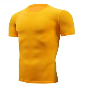 เสื้อเชิ้ตแขนสั้นสีดำสำหรับผู้ชาย คอกลม ทรงเข้ารูป ชั้นในสำหรับออกกำลังกาย - Product Image 5