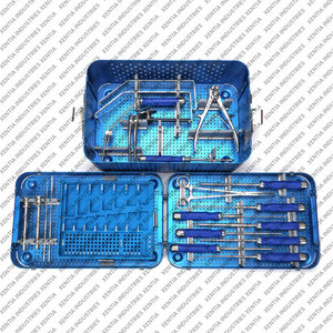 Stainless Steel Orthopedic Surgical Instruments Set Surgical <b>Kit</b> Wound Care <b>Suturing</b> Manual Orthopedics Set - Product Image 1