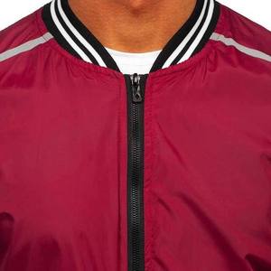 Chaqueta Bomber Ligera para Hombre, Chaqueta de Vuelo Casual Resistente al Viento, Corte Regular - Product Image 4
