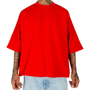 T-shirt ample en coton 100 % pour homme, coupe décontractée, imprimé, prix abordable, best-seller en ligne, lavable - Product Image 1