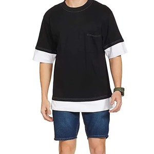 T-shirt Homme 2026 OEM 100% Coton Uni Personnalisé avec Logo Sérigraphié Manches Courtes Respirant Séchage Rapide Haute Qualité - Product Image 4