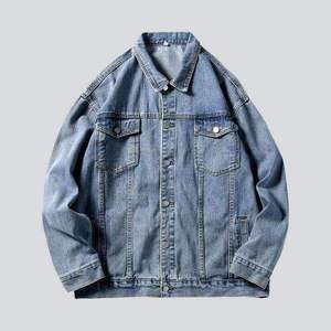 Wholesale Custom Genuine Denim Jacket for Women High Quality Regular Fit Knitted Breathable - Product Image 4